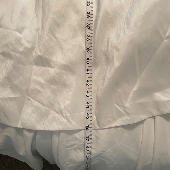 Custom Bridal Wedding Gown with Train | Ivory | Size fits like a 6 (no tag) - Picture 8 of 12